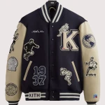 Kith CUNY Queens College Golden Bear Varsity Jacket