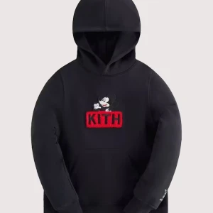 Kith x Disney Mickey Classic Logo Hoodie