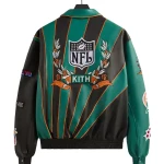 Kith x Jeff Hamilton Dolphins Leather Varsity Jacket