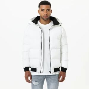 London White Puffer Jacket