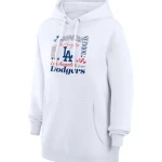 Dodgers G-III 4Her by Carl Banks Collage Team Hoodie