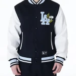 Los Angeles Dodgers MLB Floral Varsity Jacket