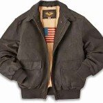 Men Air Force A-2 Flight Bomber Jacket