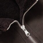 Men Shearling Leather Jacket With Fur