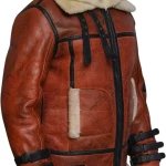 Men’s RAF B3 Aviator Shearling Bomber Jacket
