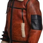 Men’s RAF B3 Aviator Shearling Bomber Jacket