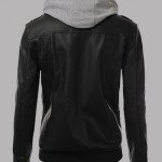 Men's Slim Fit Bomber Hooded Jacket