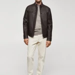 Nappa Leather Effect Jacket