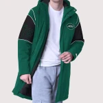 New York Jets Dynasty Polyfill Stadium Starter Jacket