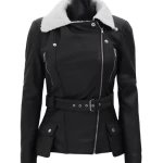 Verona Sherpa Leather Jacket