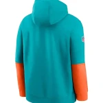 Miami Dolphins 2024 Sideline Club Hoodie