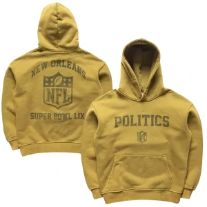 NFL Origins x Politics Super Bowl LIX Wash Hoodie