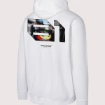 Oscar Piastri 81 White McLaren F1 Team Hoodie