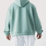 Boxy Bonded Scuba Hoodie