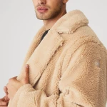 Oversized Sherpa Trench Coat