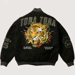 Palace Tora Tora Black Varsity Jacket