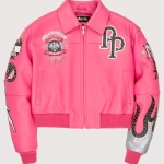 World Famous Pelle Pelle Pink Leather Jacket