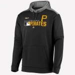 Pittsburgh Pirates Majestic Black Hoodie