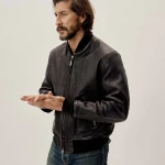 Bruiser Leather Bomber Jacket