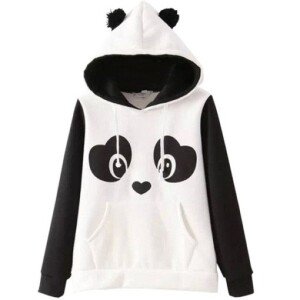 Womens Panda Hoodie