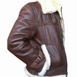 RAF B3 Aviator Shearling Bomber Jacket