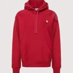 Red Carhartt Loose Fit Hoodie