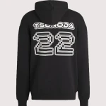 RedBull Tsunoda Driver Black Hoodie