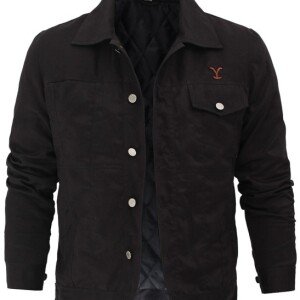 RIP Black Mens Trucker Cotton Jacket