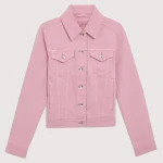 Rose Pink Denim Jacket