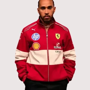 Scuderia Ferrari F1 2025 Team Racing Jacket