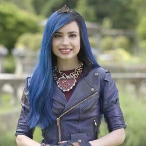 Descendants 3 Evie Purple Leather Jacket