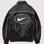 Supreme x Nike Leather Varsity Jacket