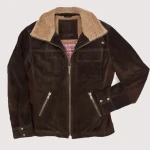 Ugg Belfast Suede Bomber Jacket