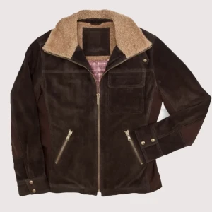 Ugg Belfast Suede Bomber Jacket
