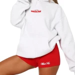 White Fox Cherry Hoodie
