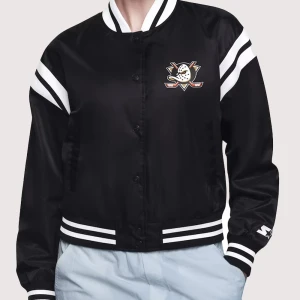 Women's Anaheim Ducks Starter Varsity Jacket