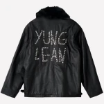 Yung Lean World Affairs Leather Jacket